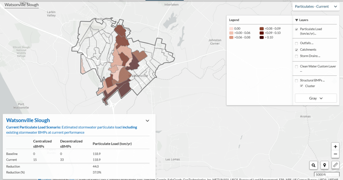 telr map table